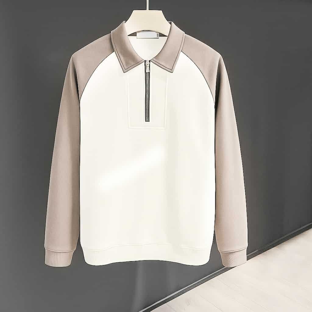 Sweat Zipper Polo
